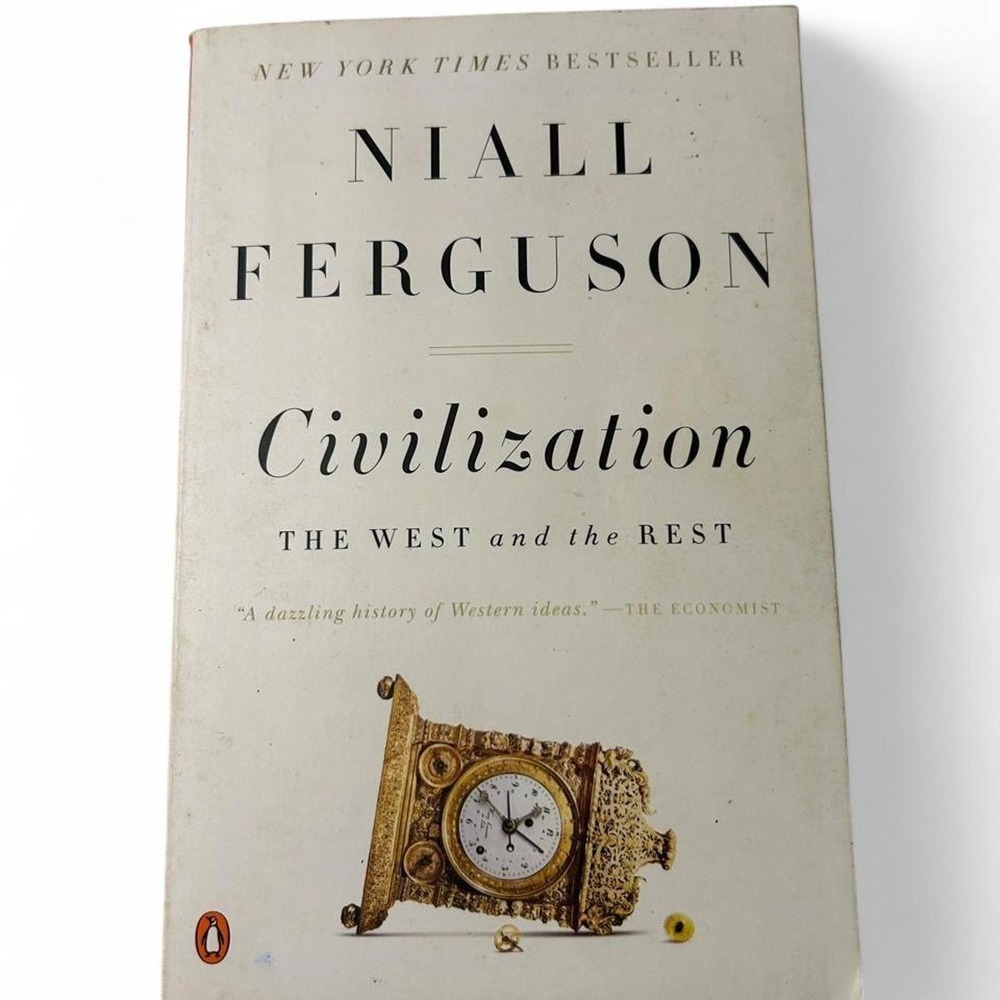 Niall Ferguson Civilization The West and the Rest History Paperback Book